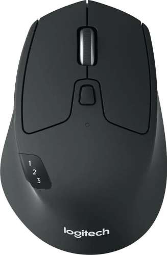 Мышь беспроводная Logitech M720 Triathlon, Bluetooth/Радио, оптическая, USB, 1000dpi, черный [910-004794]